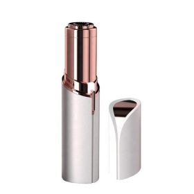 Lipstick Shaver Mini Portable Electric Eyebrow Trimmer Ladies Epilator Armpit Rechargeable Hair Remover Shaving Knife Mini Shaver - white