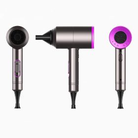 Household cold and hot hair dryer Negative ion hotel hotel hair dryer - Rose Red - US