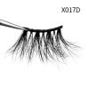 1Pair Mink Eyelashes Soft Natural Curl Half Eyelash For Eye Makeup Eye End Thicky Messy Handmade Lashes Hotsale Lash Wholesale - X017D