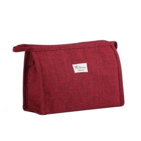 Durable Cosmetic Bag Cosmetic Pouch Portable Makeup Bag Travel Organizer Storage - Default
