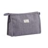 Zipper Travel Makeup Case Cosmetic Bag Cosmetic Pouch Portable Simple Makeup Bag - Default
