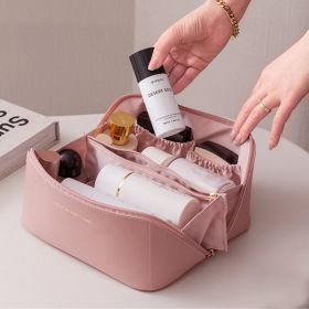 Large Capacity Travel Cosmetic Bag Makeup Case Organizer Multifunction Women Toiletries Organizer Female Waterproof Storage Box - Upgrade Pink - China