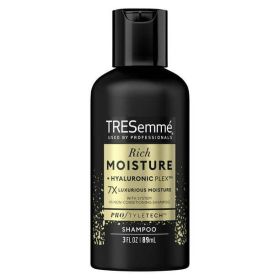Tresemme Rich Moisture Hyaluronic Plex Shampoo;  3 oz - Tresemme