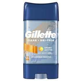 Gillette Clear Gel Antiperspirant Deodorant for Men;  Sport Active;  3.8 oz - Gillette