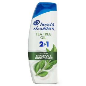Head and Shoulders 2 in 1 Dandruff Shampoo and Conditioner;  Tea Tree Oil;  12.5 oz - Head & Shoulders