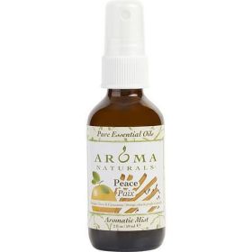 PEACE AROMATHERAPY by Peace Aromatherapy AROMATIC MIST SPRAY 2 OZ - COMBINES THE ESSENTIAL OILS OF ORANGE; CLOVE & CINNAMON TO CREATE A WARM AND COMFO