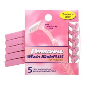 Personna Razor Blades - Twin Blade Plus - 5 Pack - 0320895