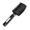 Women Wet Curly Detangle Hair Brush For Salon Hairdressing Styling Tools - Black - Hairdressing Comb