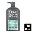 Dove Men+Care Elements Blue Eucalyptus+Birch Liquid Body Wash Cleanser;  30 oz - Dove