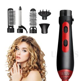 Hair Dryer Machine 3 In 1 Multifunction Hair Styling Tools Hairdryer Pro Hair Curler Straightener Dryer Comb Brush - default
