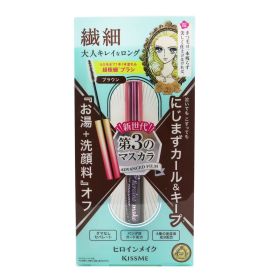 KISS ME - Heroine Make Micro Mascara Advanced Film - # 02 Brown 037952  4.5g/0.15oz - As Picture