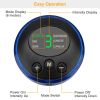 EMS Foot Massage Pad Electric Stimulator Massager Unit Rechargeable Leg Reshaping Muscle Pain Relax - Rechargeable
