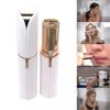 Lipstick Shaver Mini Portable Electric Eyebrow Trimmer Ladies Epilator Armpit Rechargeable Hair Remover Shaving Knife Mini Shaver - rose gold