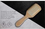 Natural Wooden Detangling Hair Brush - Default Title