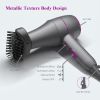 Constant temperature household hair dryer Small and portable hair dryer - Gray