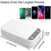 US store  free delivery disinfector Box Ultraviolet Light Sanitizer UV-Clean For Mobile Phone Toothbrush - white
