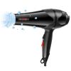 Hair Blow Dryer Lightweight Hair Dryer Ionic Men Women Blower 1875W Ceramic Quiet Styling Pik 5 Core HD BM - Black