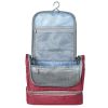 Travel Toiletry Bag Cosmetics Organizer Bag Hanging Wash Bag Waterproof Case w/ Handstrap - Red