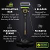 Gillette Labs with Exfoliating Bar Men's Razor Gold Edition;  1 Handle;  2 Blade Refills - Gillette