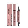 Stamp Pattern Double End Liquid Eyeliner for Perfect Wing Cat Eyes Stamp Eyeliner - 01