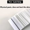 50pcs Women Reusable Easy To Use Longlasting Self-adhesive Glue-free False Eyelash Glue Strip Hypoallergenic Eye Makeup Tools - 50Pcs