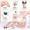 Laser Permanent Hair Removal Upgraded to 999; 900 Flashes IPL Hair Removal Device for Whole Body - white, gold - plastic, electronics