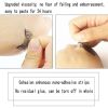 50pcs Women Reusable Easy To Use Longlasting Self-adhesive Glue-free False Eyelash Glue Strip Hypoallergenic Eye Makeup Tools - 50Pcs