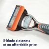 Gillette Fusion5 Power Men's Razor Handle;  1 Blade Refill - Gillette