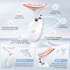 Red Light Therapy for Face, 7 Color LED Face Skin Rejuvenation - White