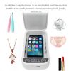 US store  free delivery disinfector Box Ultraviolet Light Sanitizer UV-Clean For Mobile Phone Toothbrush - white